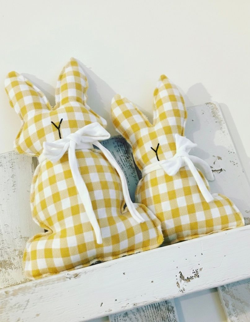 COPPIA CONIGLIETTI DA APPENDERE