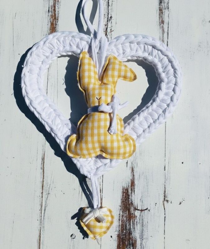 GHIRLANDA CONIGLIETTO + CUORE