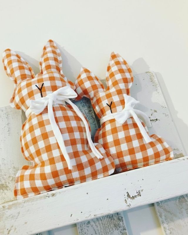 COPPIA CONIGLIETTI DA APPENDERE