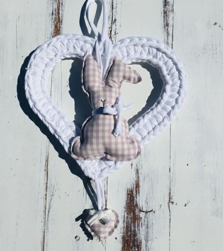 GHIRLANDA CONIGLIETTO + CUORE