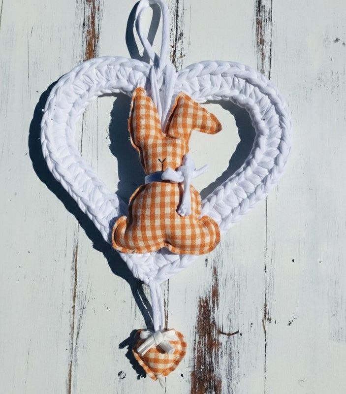 GHIRLANDA CONIGLIETTO + CUORE