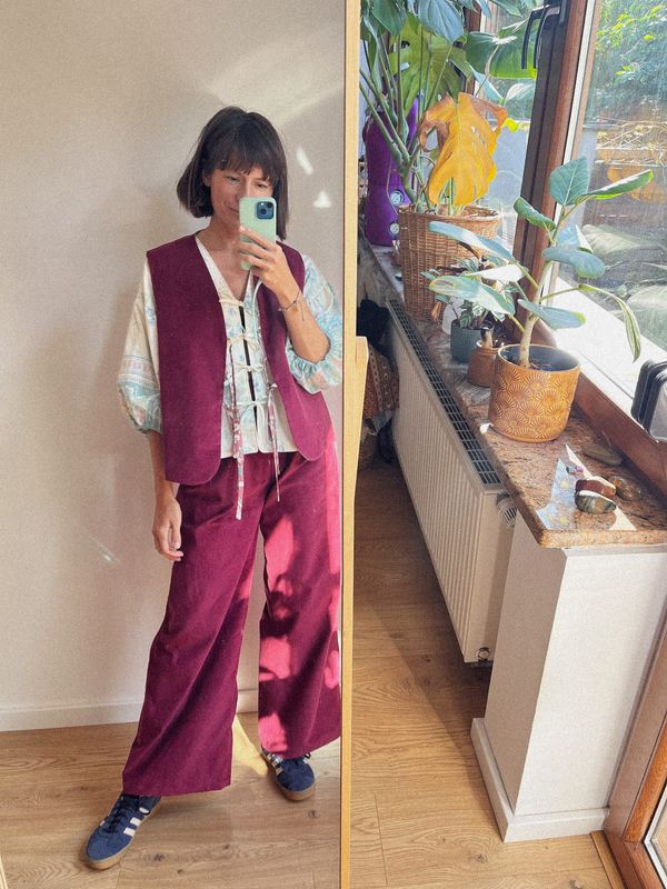 Spodnie MAYA LONG /FUKSJA/