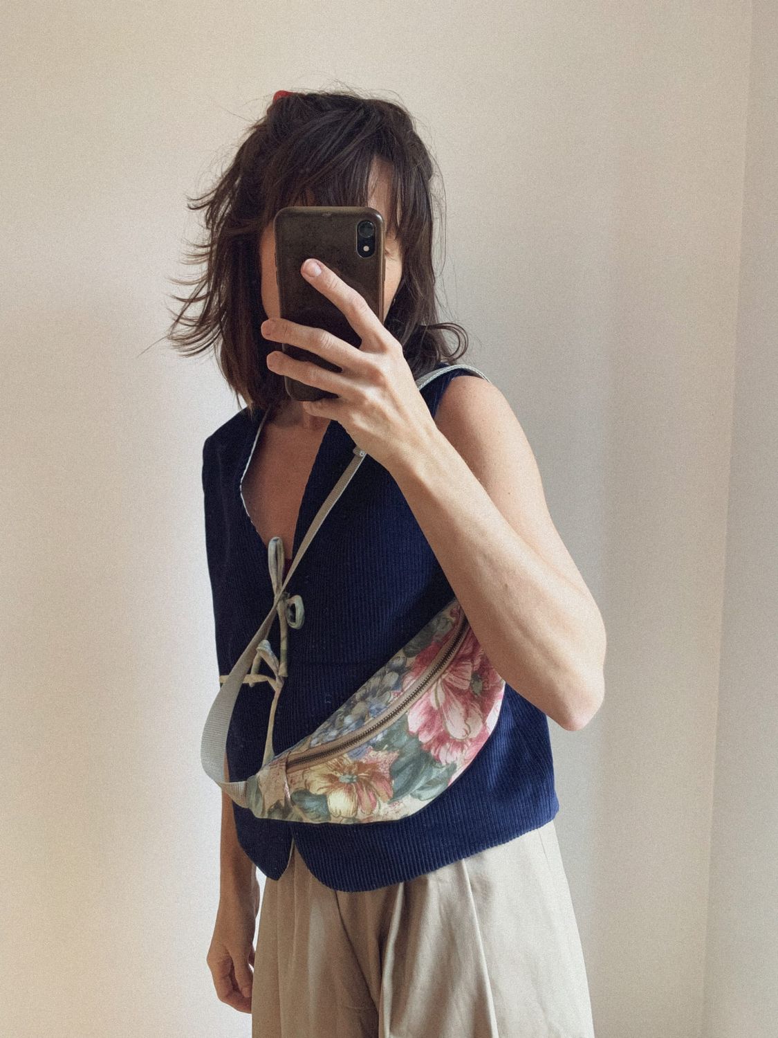 Saszetka, nerka w kwiaty /FLORAL/