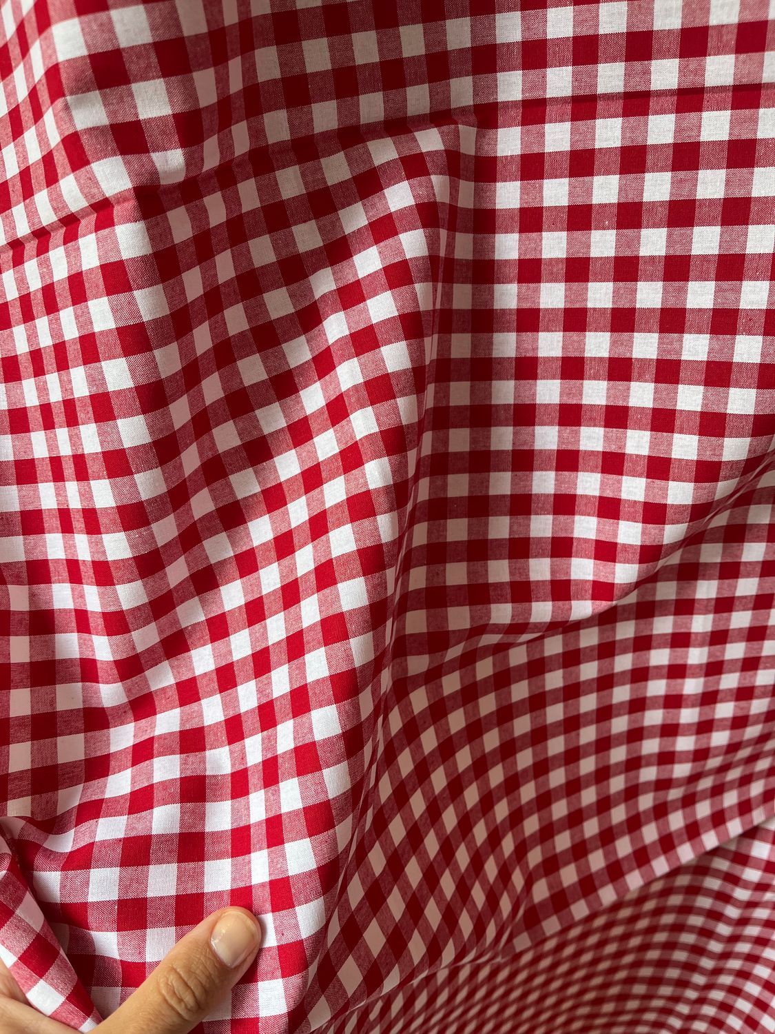 Spodenki CAMPO na zamówienie /KRATKA RED/