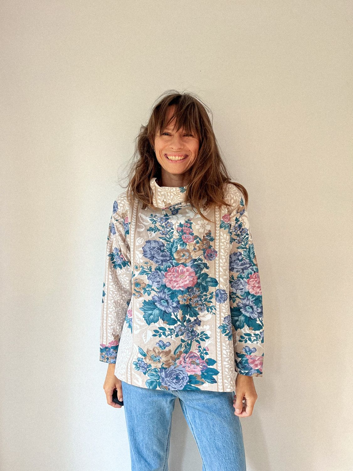 Bluza z golfem KOMO /MOCCA/