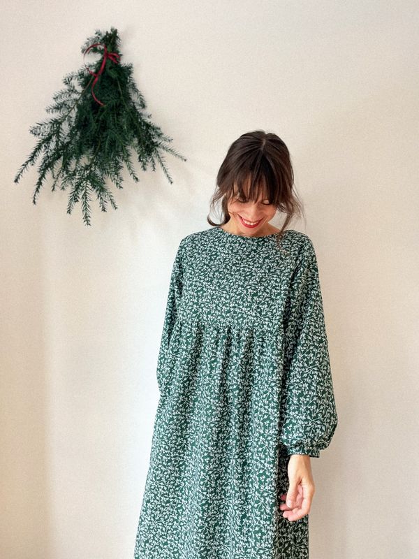 Sukienka BALOON LONG /GREEN/