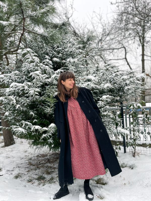 Sukienka BALOON LONG /RED/