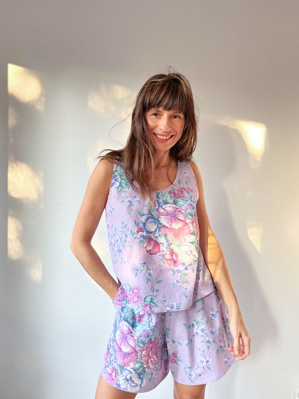 Komplet piżamowy spodenki z koszulką /VELVET/