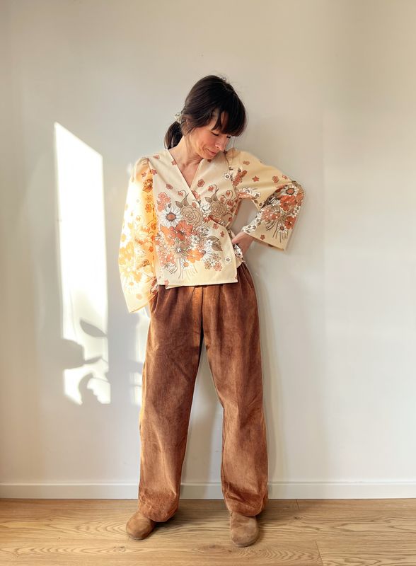 Spodnie HYGGE /CARAMEL/