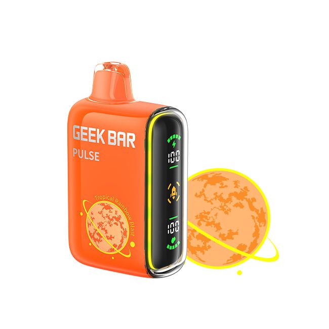 Geek Bar Pulse Tropical Rainbow Blast Single