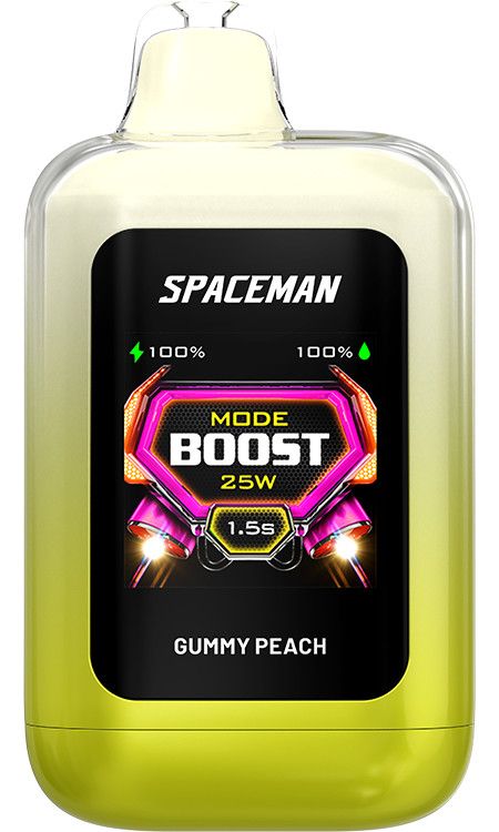 Spaceman Nebula 25K Plus Gummy Peach Single