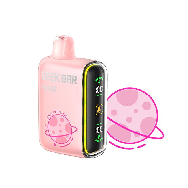 Geek Bar Pulse Juicy Peach Ice Single