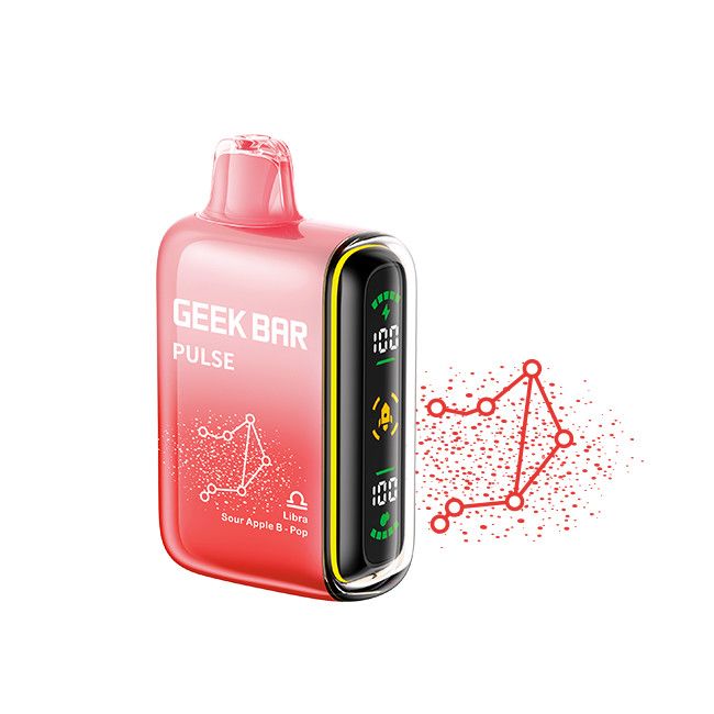 Geek Bar Pulse Sour Apple Blow Pop/B-Pop Single