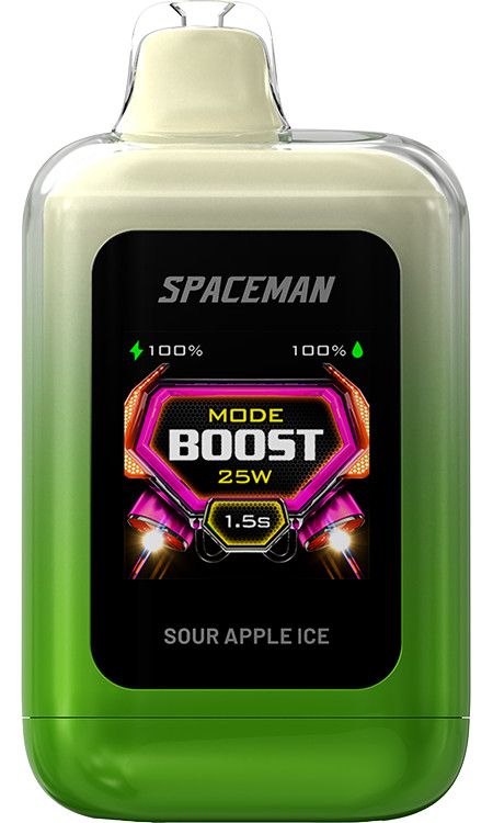 Spaceman Nebula 25K Plus Sour Apple Ice Single
