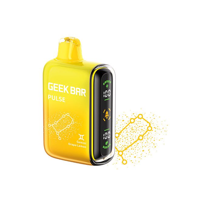 Geek Bar Pulse Grape Lemon Single