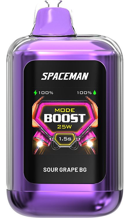 Spaceman Nebula 25K Plus Sour Grape BG Single