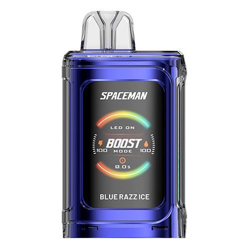 Spaceman Prism 20k Blue Razz Ice Single