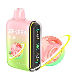 Geek Bar Pulse Sour Strawberry Single