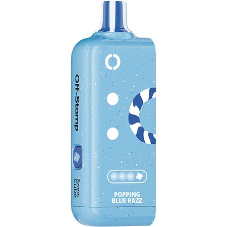 Off-Stamp X-Cube 25K Pod Popping Blue Razz (SP) Single