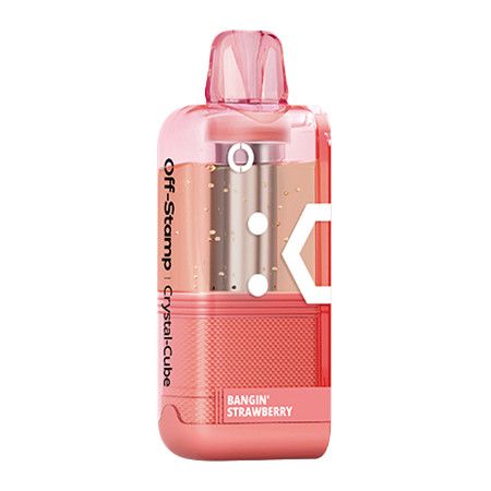 Off-Stamp X-Cube Crystal 35K Pod Bangin Strawberry Single