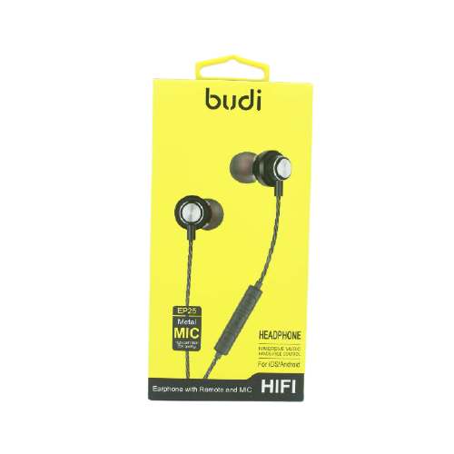 Earphone with Remote and Mic HIFI by Budi