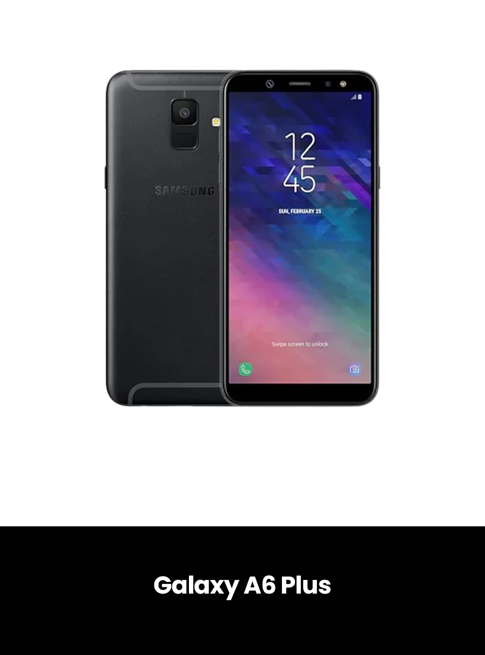 Galaxy A6+ Repairs Back Glass Repair