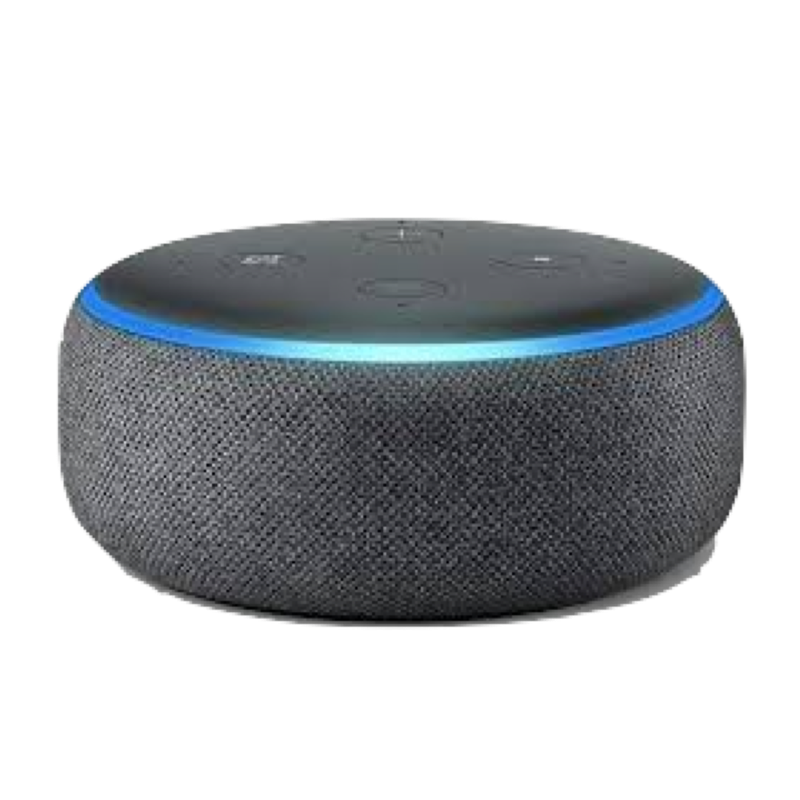 Echo Dot (3rd Gen) | Smart speaker with Alexa – Rich sound and voice control for music, news, and smart home devices | Charcoal