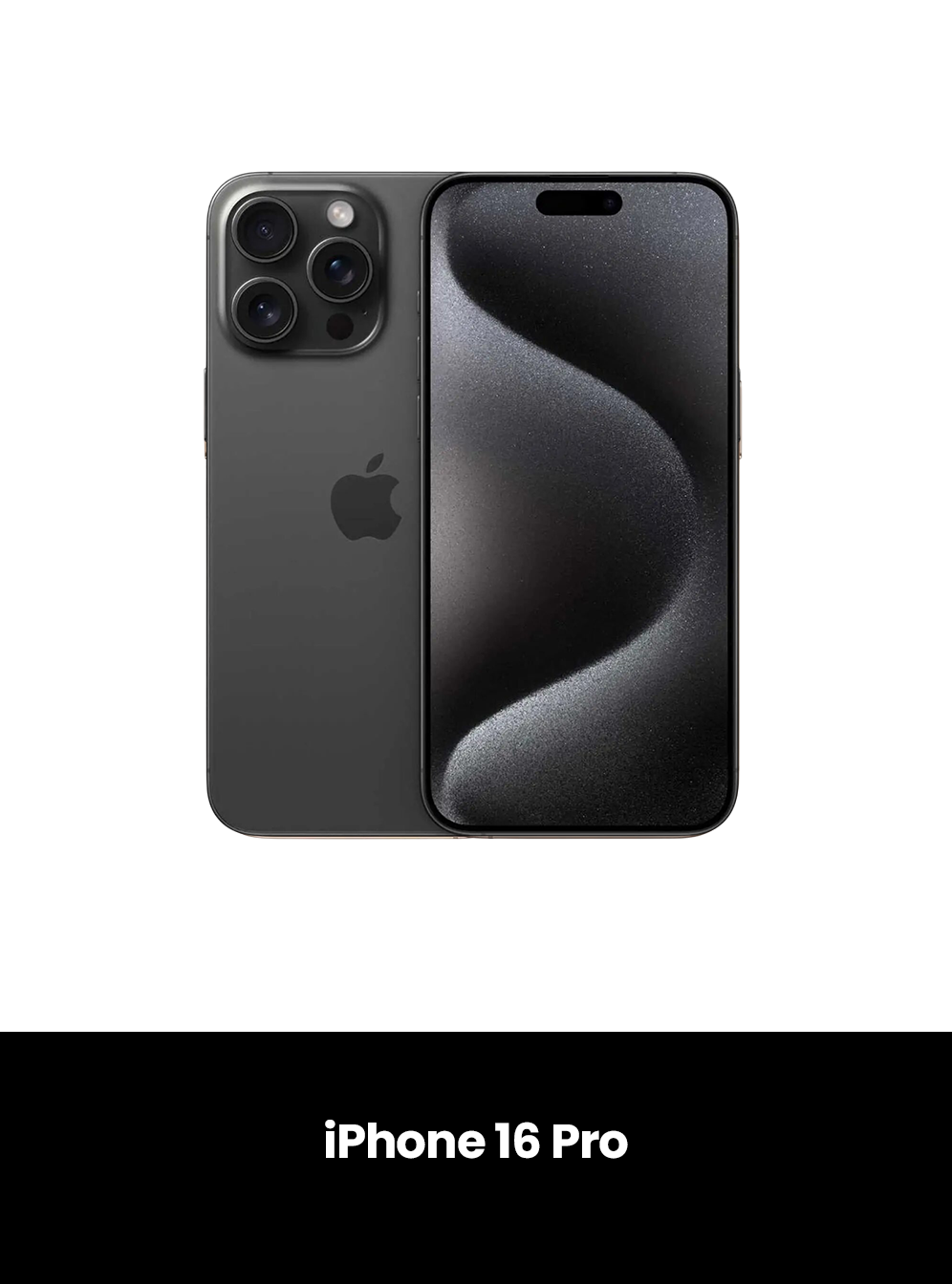 iPhone 16 Pro Brand New, Color: Black Titanium, Storage: 128GB