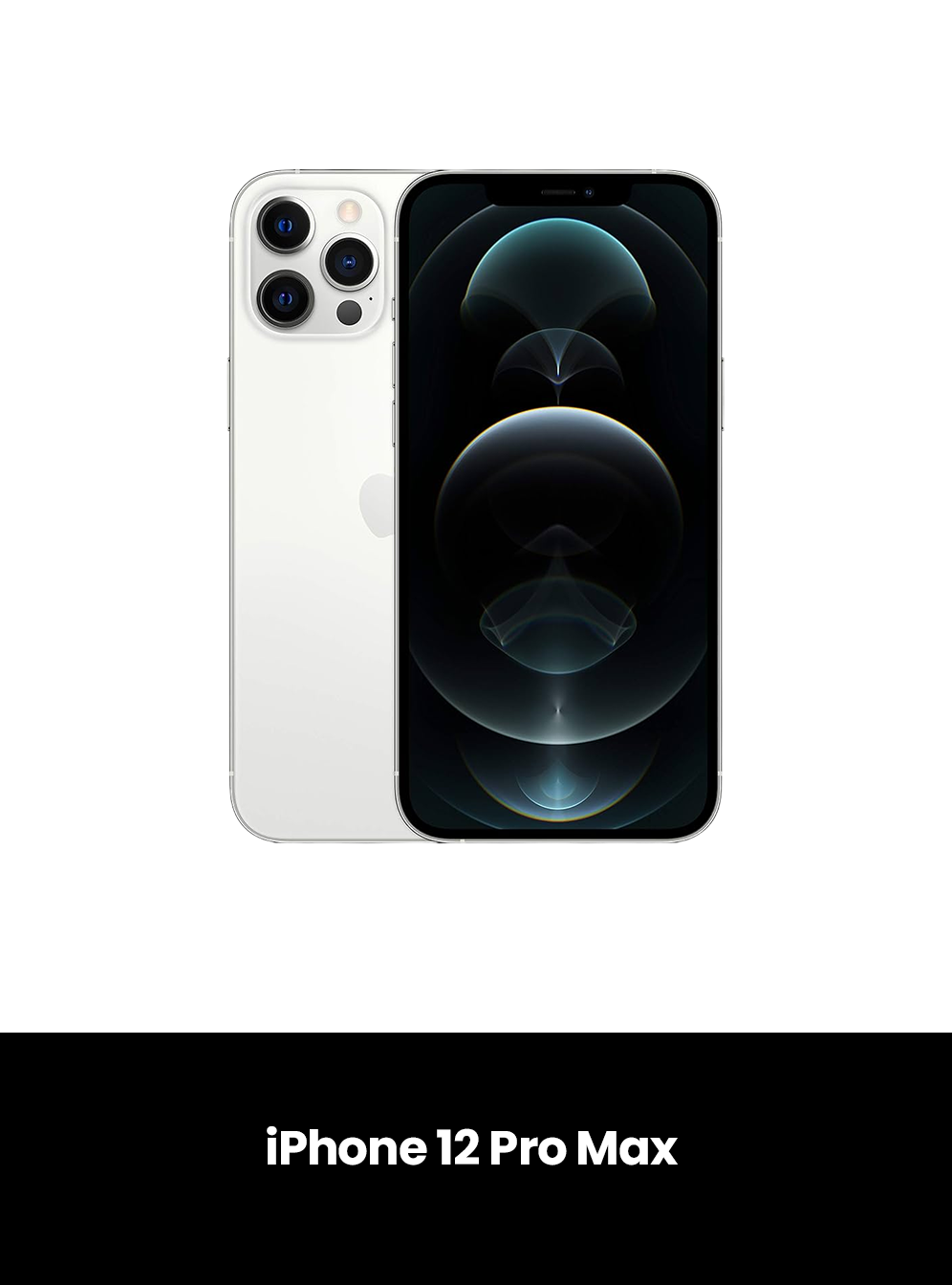 iPhone 12 Pro Max Nano Approved, Colour: Silver, Size: 128GB