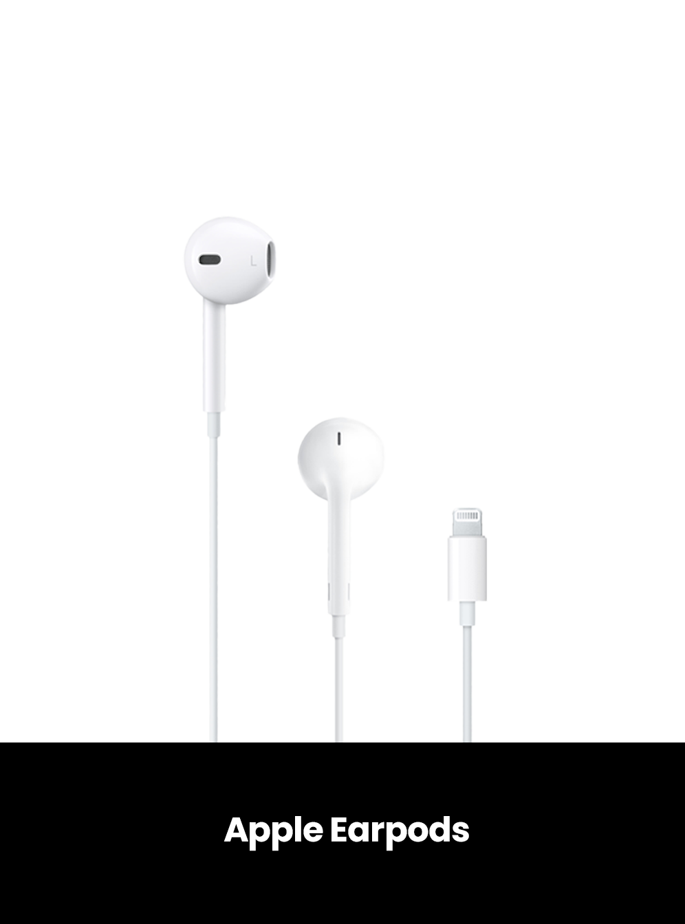 Apple Earpods, Color: Lightning Connector
