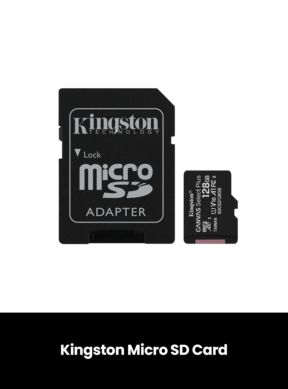 Kingston MicroSD Adapter, Size: 128GB