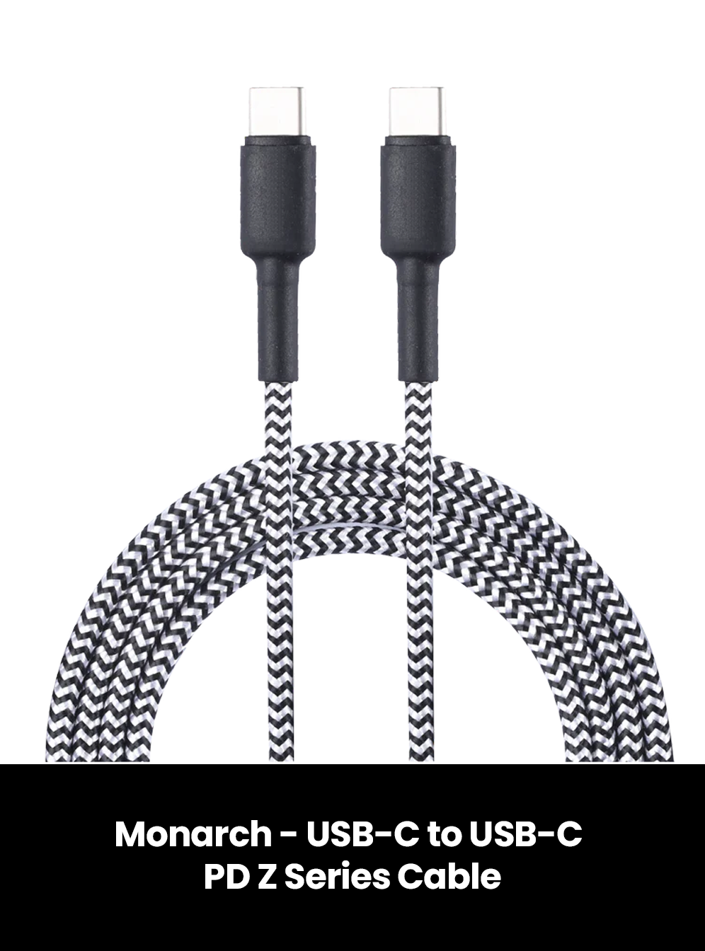 Monarch - USB-C to USB-C PD Z Series Cable, Size: 1.2m