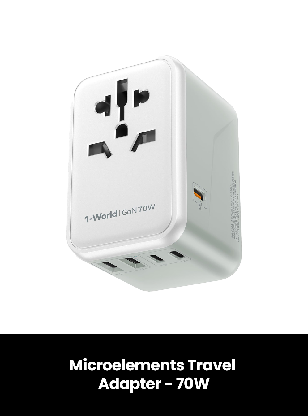 Microelements World Travel Adapter - 70W