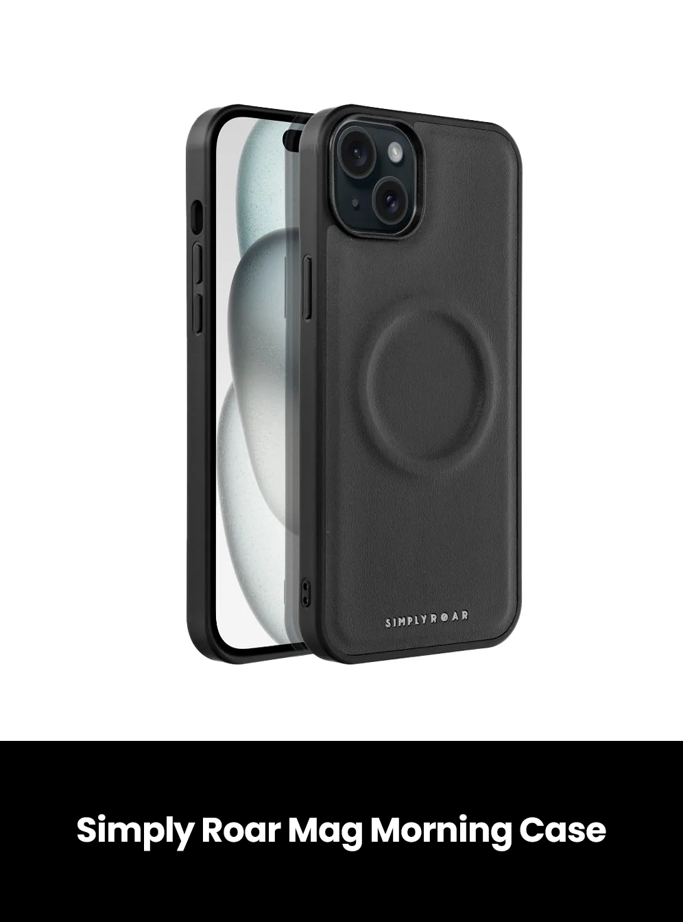 Simply Roar Mag Morning Case - iPhone, Color: Black, Size: Apple iPhone  12 Pro Max