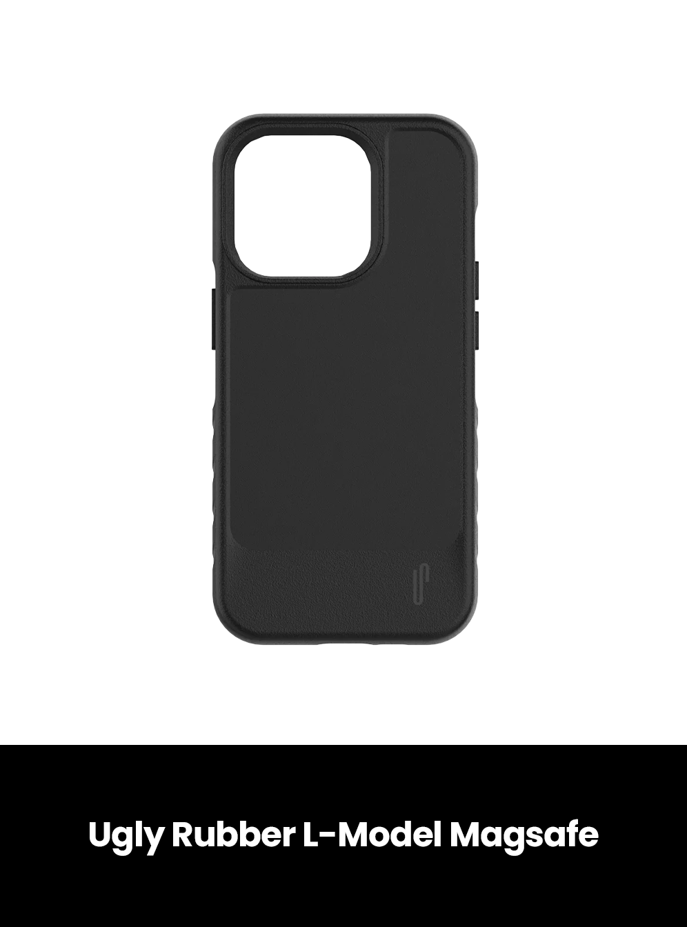 Ugly Rubber L-Model Magsafe, Color: Black, Size: Apple iPhone 13