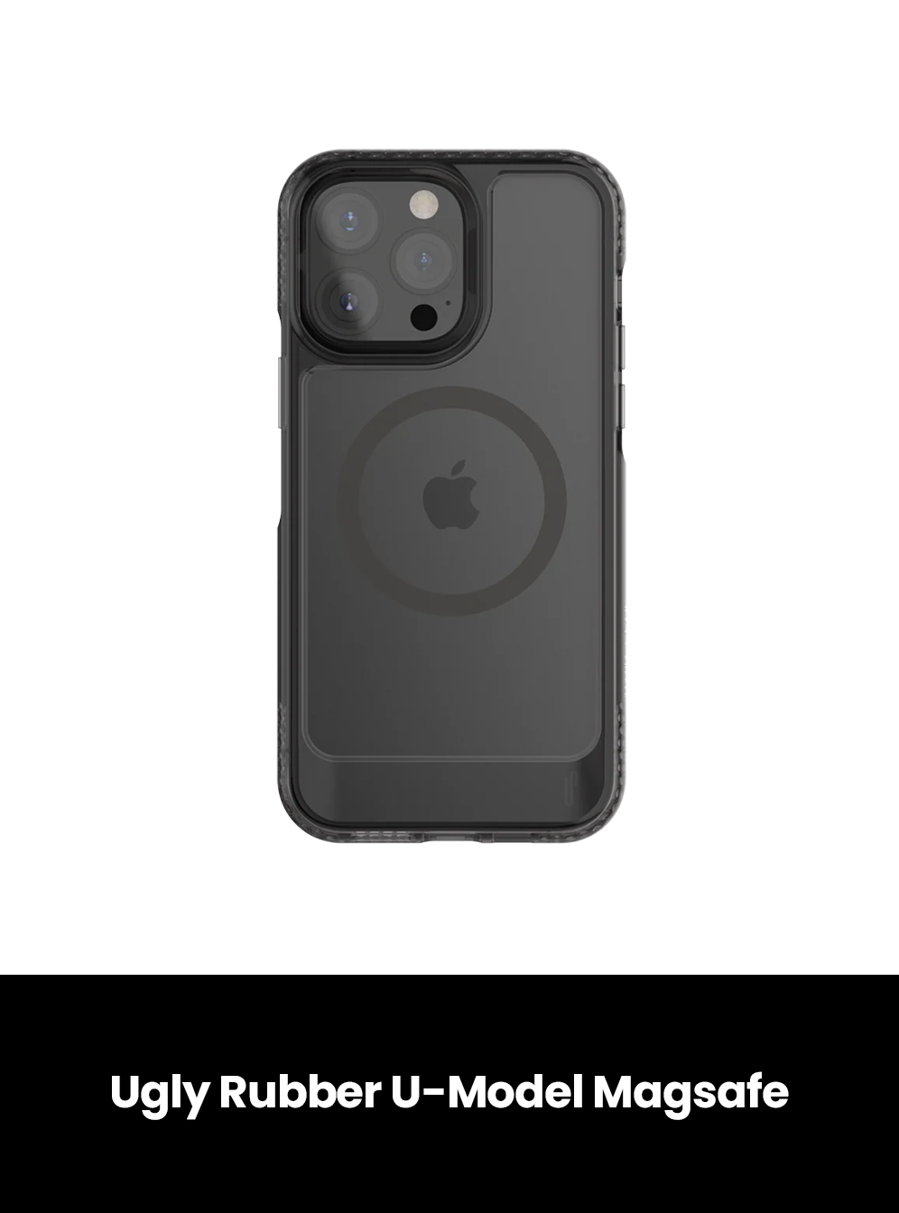 Ugly Rubber U-Model Magsafe, Color: Black, Size: Apple iPhone 13