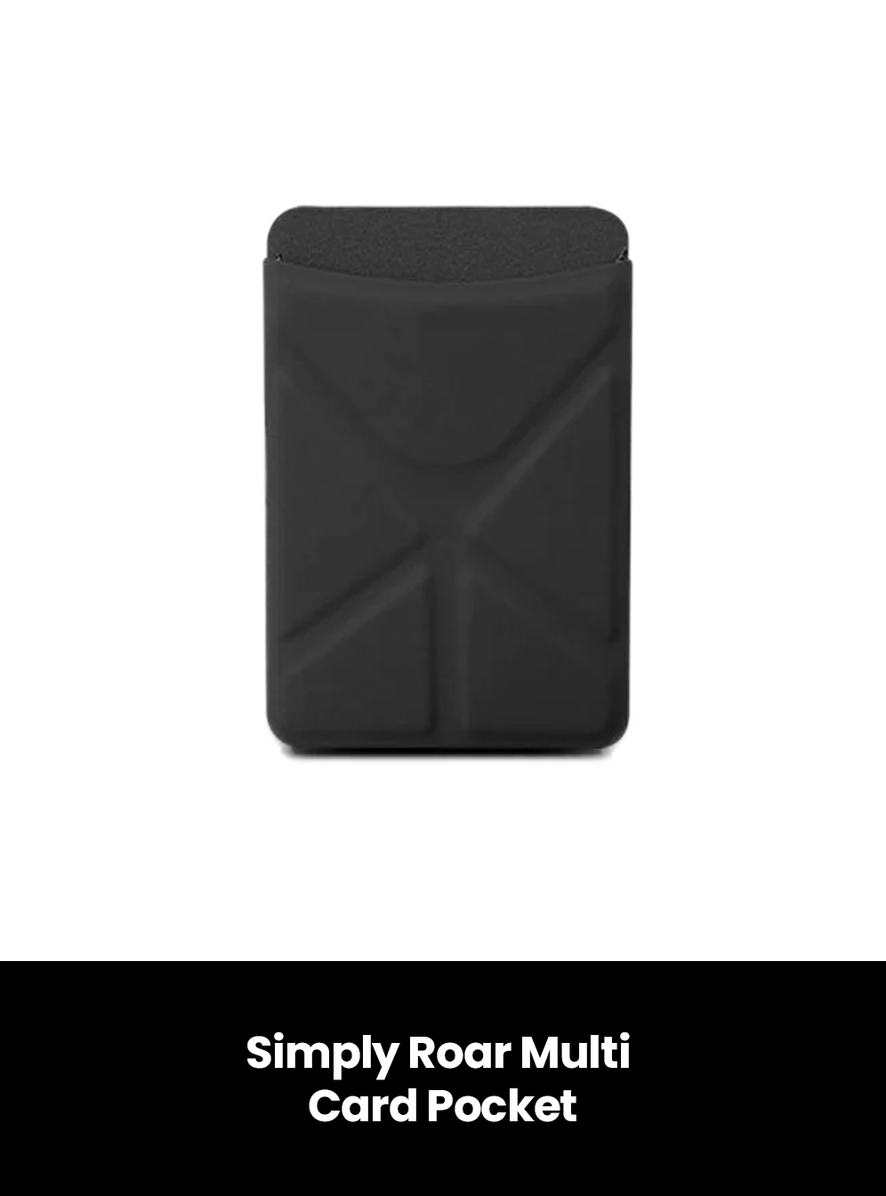 Simply Roar Multi Card Pocket, Colour: Black