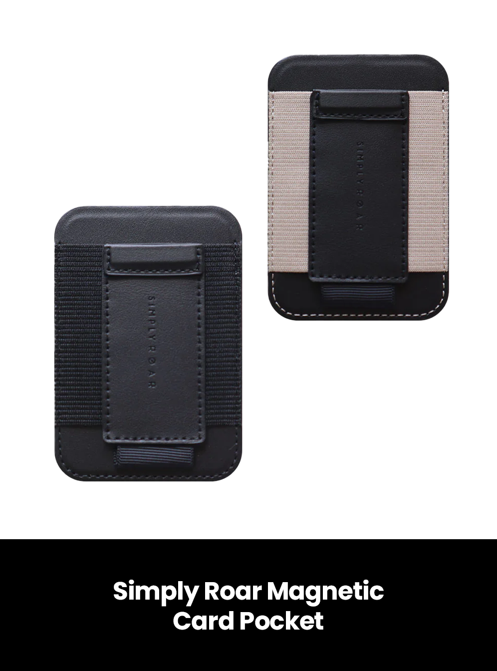 Simply Roar Magnetic Card Pocket - Magsafe