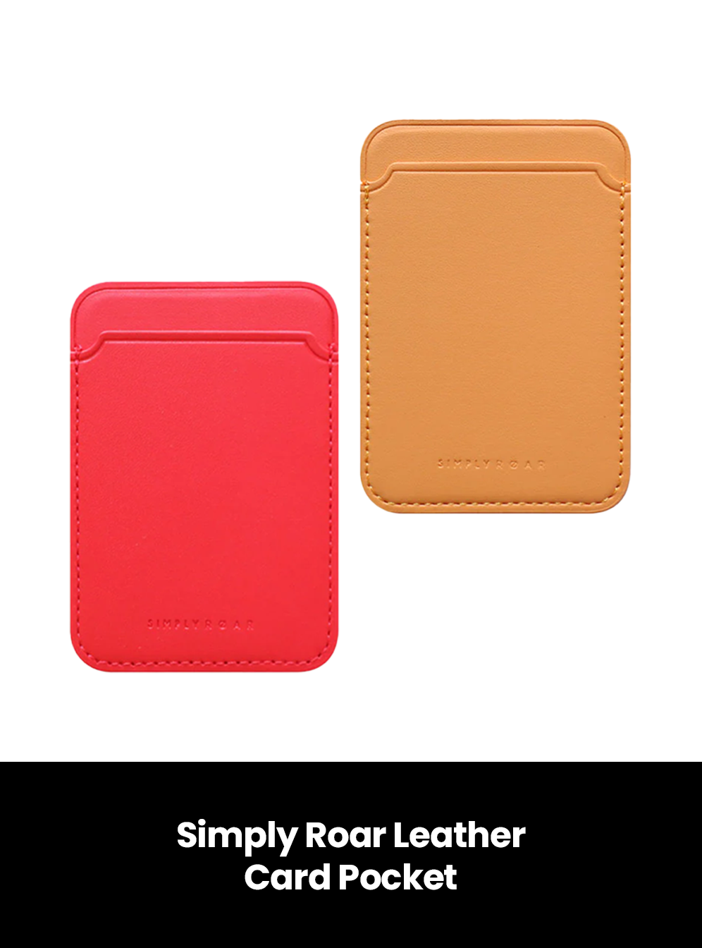 Simply Roar Leather Card Pocket