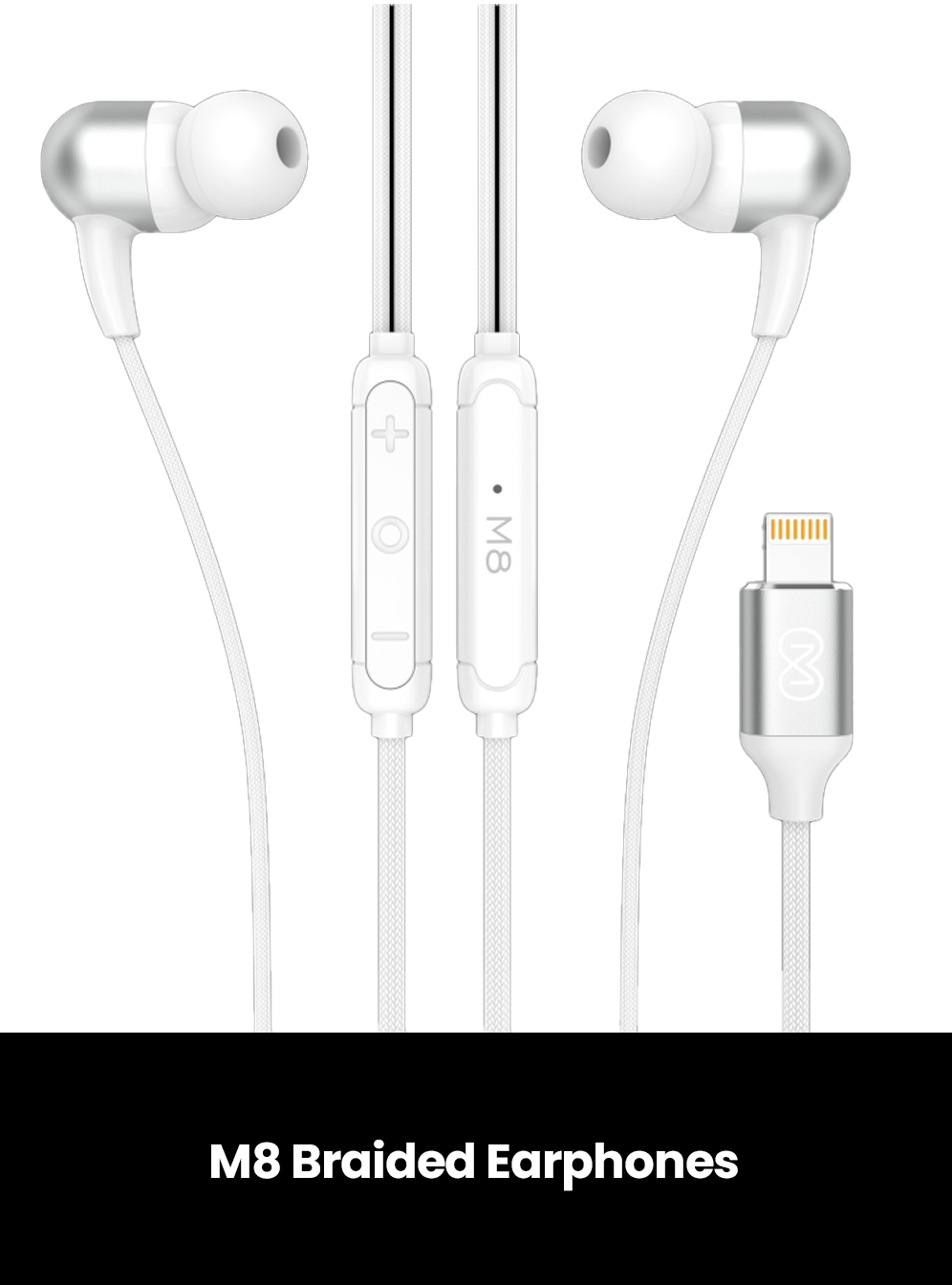 M8 Braided Earphones