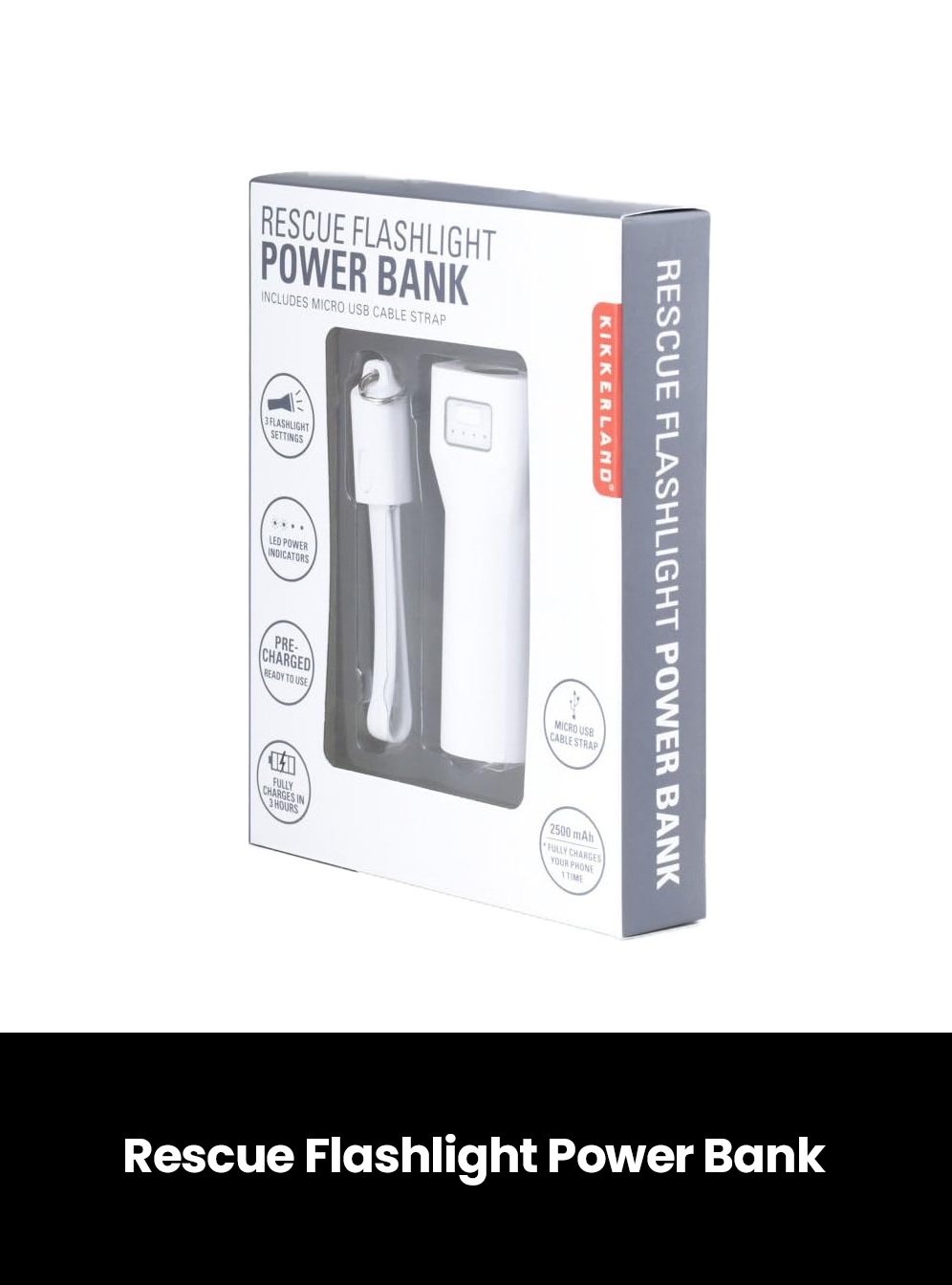 Rescue Flashlight Power Bank