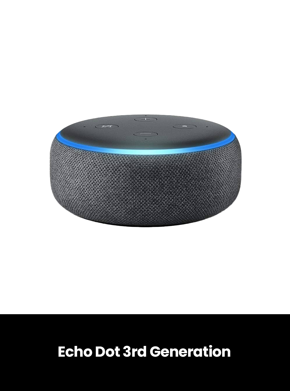 Echo Dot (3rd Gen) | Smart speaker with Alexa  | Charcoal