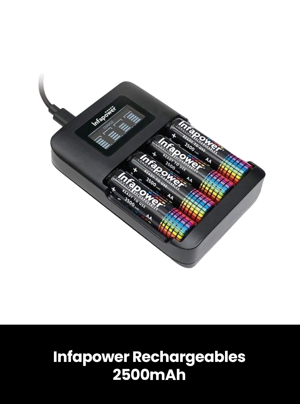 Infapower Rechargeables | 2500mAh
