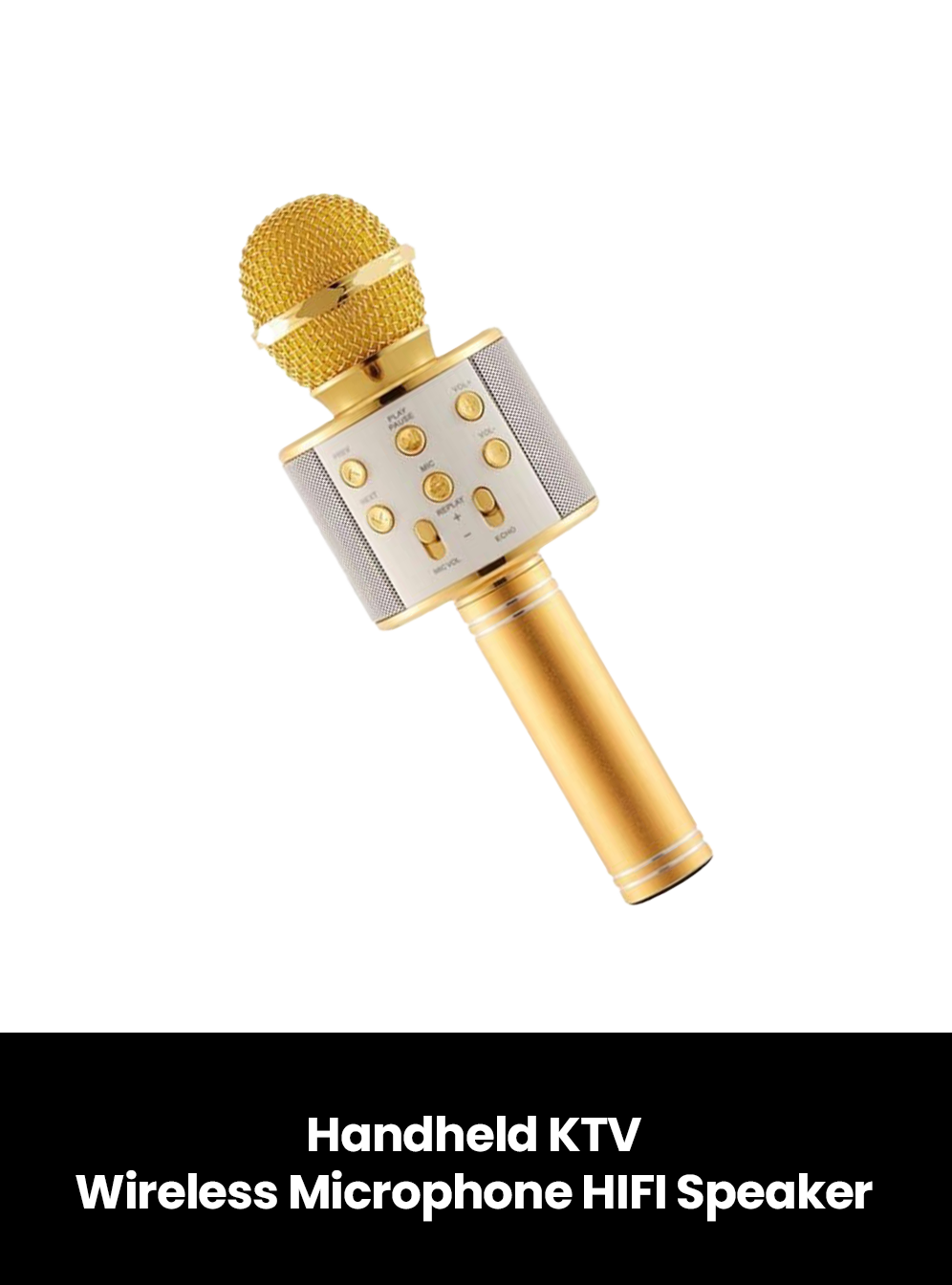 Handheld KTV | Wireless Microphone HIFI Speaker