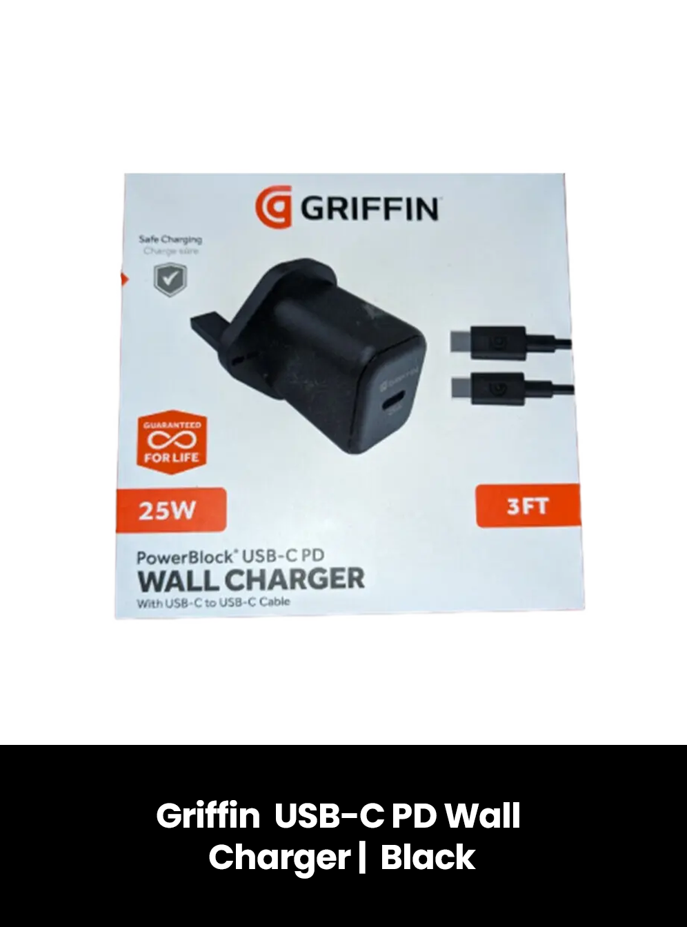 Griffin  USB-C PD Wall Charger |  Black