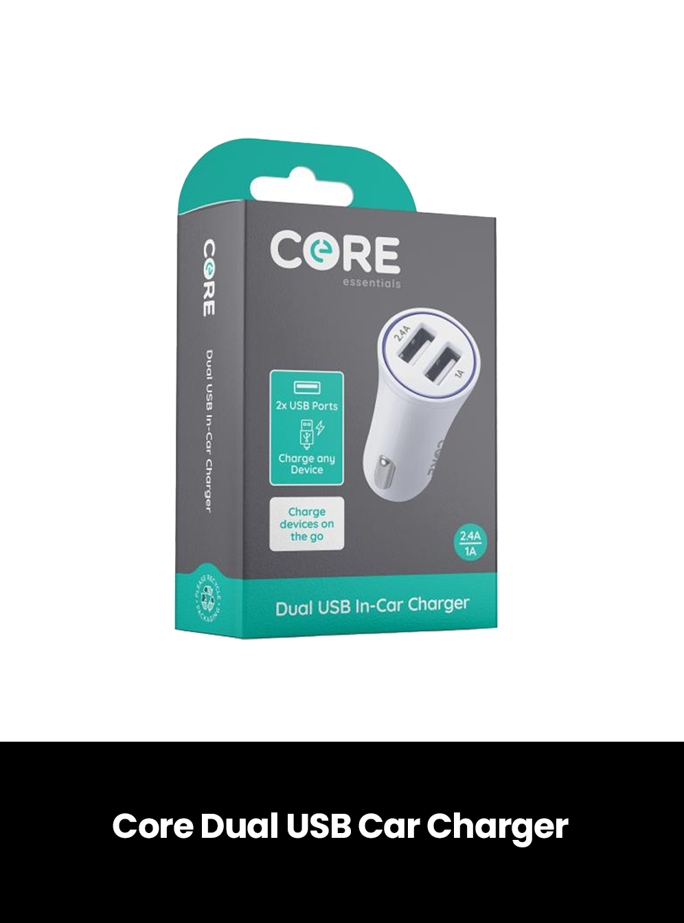 Core Dual USB Car Charger