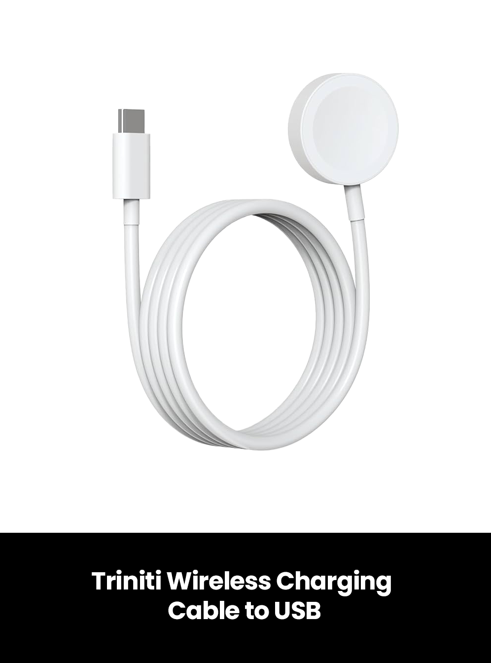 Triniti Wireless Charging Cable to USB