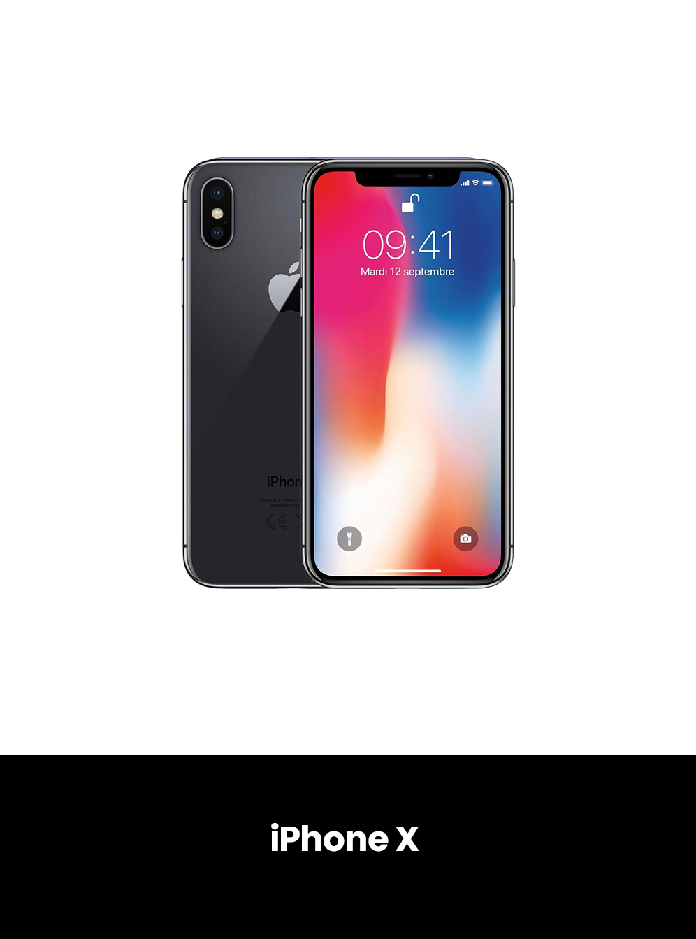 iPhone X Nano Approved, Colour: Space Gray, Size: 64GB