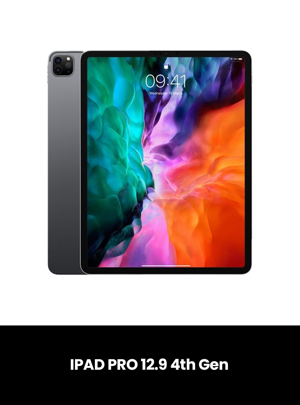 IPAD PRO 12.9 4th Gen Nano Approved, Colour: Space Gray, Size: 128GB