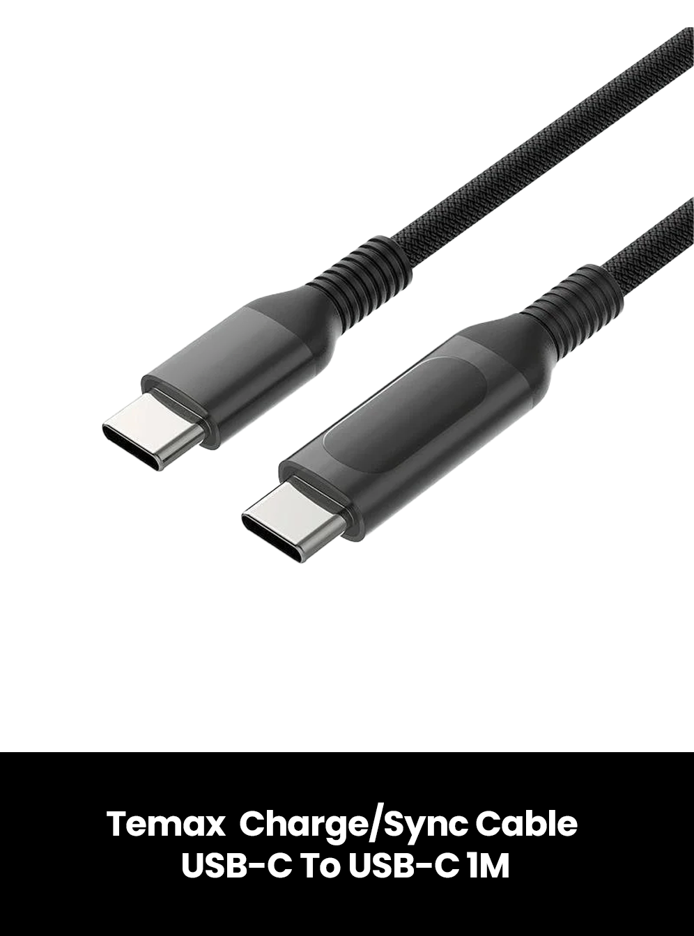 Temax  Charge/Sync Cable USB-C To USB-C 1M